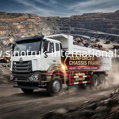Räder weißes H77L ZZ3317V386JB1R Sinotruk HOWO 8X4 Kipplaster-380hp 12