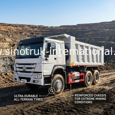 Sinotruk Howo Tipper Dump Truck Weichai 380 PS 10Räder 20CBM 6 × 4
