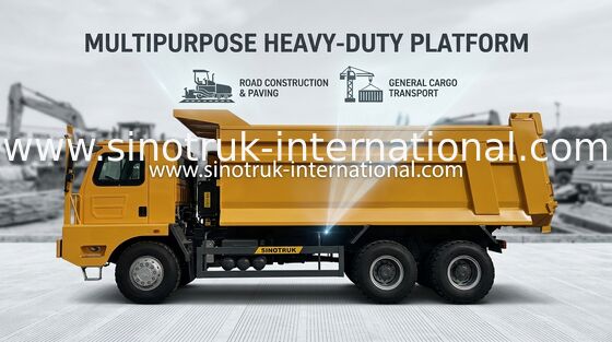 HOWO Tipper Truck 30tons 371 ließ Hand-Antrieb 6X4 Euro2 ZZ3259N384PB3