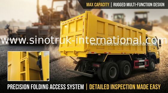 Kipplaster des Euro-2 HOWO des Kipper-6x4 Sinotruk/enormer Kipplaster 30-40 Tonnen