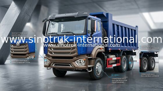 Euro 2 371 PS Howo 6x4 Muldenkipper für den Bau