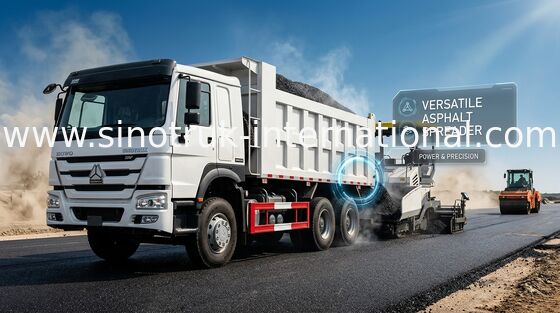 Kipplaster 371HP LHD ZZ3257N4147W SINOTRUK HOWO 6x4