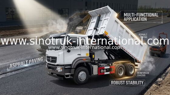 Schwerer Kipplaster mit 380 PS ZZ3257V384JB1