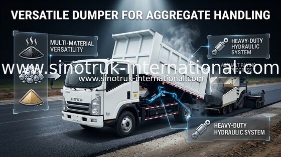 Kipplaster-Revierdienst des Euro-3 4×4 Sinotruk Howo