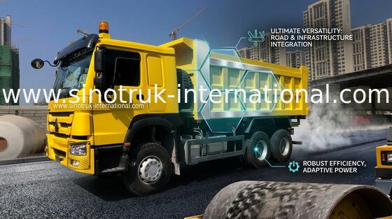 Kipplaster 336HP Sinotruk Howo 6x4 für Bau-Bergbau