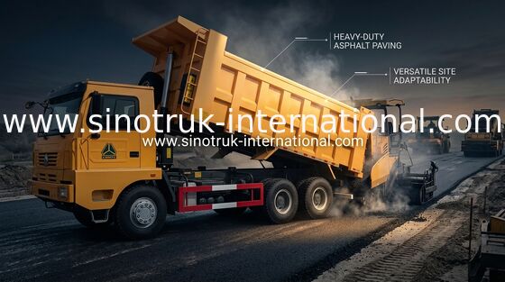 30 Tonnen Sino Howo Muldenkipper 371 Linkslenker