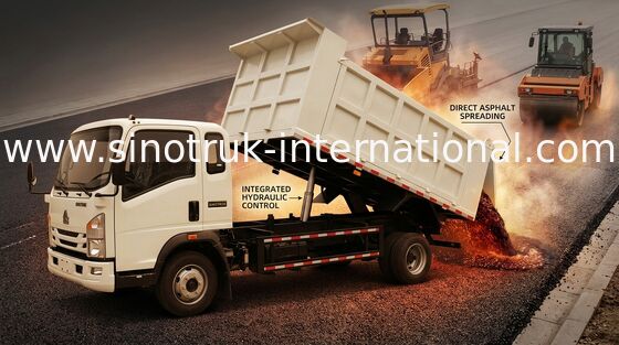 4×2 Rhd 8 Tonnen des Kipper-Tipper Truck 116hp für das Bergbau unter Verwendung