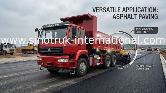 SINOTRUK goldener Prinz Kippwagen 290 HP 10 - schwerer Kipplaster 25CBM ZZ3251M3241W