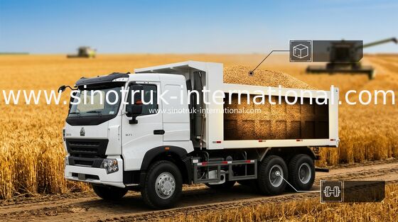Kipper-Handelskipplaster A7 SINOTRUK HOWO 30 - 40 Tonnen für Bau