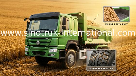 Hochleistungskipper-Kipplaster ZZ3257N3647A SINOTRUK HOWO für Arbeiten