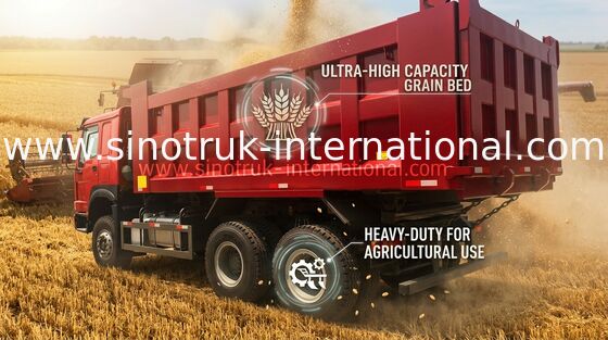 Kipplaster LHD 6X4 SINOTRUK HOWO mit MINIspieler 30 - 40 Maschine der Tonnen-WD615.47