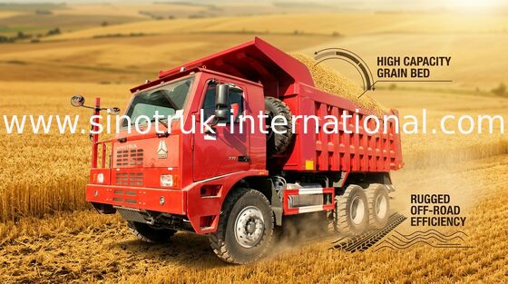 Hohe Kohlen-Abraumhalde der Tragfähigkeits-SINOTRUK tauscht 70 Tonnen mit SGS