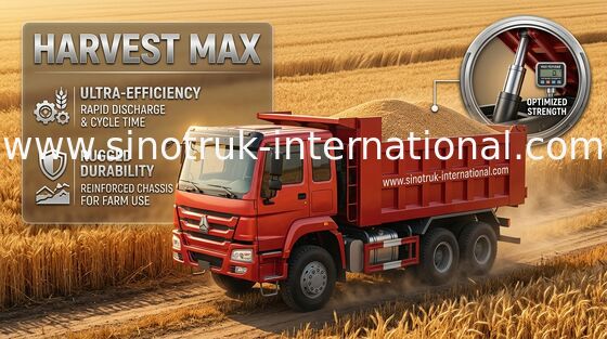Goldener Prinz 6X4 336HP LHD 25tons ZZ3251N3641W des Kipper-Kipplaster-SINOTRUK