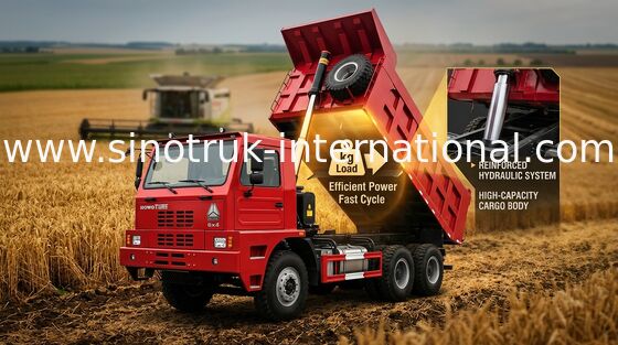 Hohe Leistungsfähigkeits-Kipper-Kipplaster 6X4 HOWO SINOTRUK ZZ5707S3640AJ