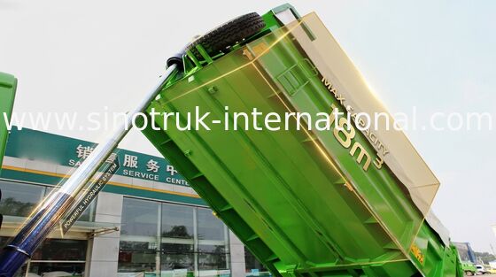 10 Kipplaster 6 Rad-hohe Belastbarkeit Sinotruk Howo × 4 Laufwerksart