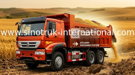 SINOTRUK goldener Prinz Kipplaster 6X4 336HP LHD 25-30tons ZZ3251N3641W