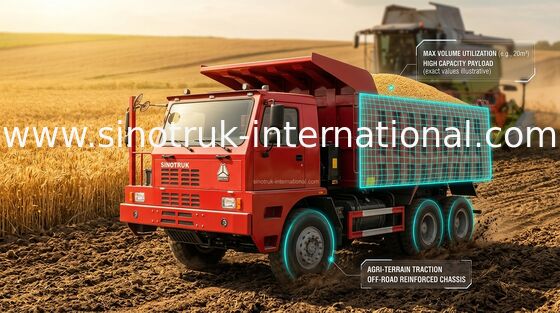 Hoher haltbarer Special ermüdet SINOTRUK HOWO LKW anerkannte ISO