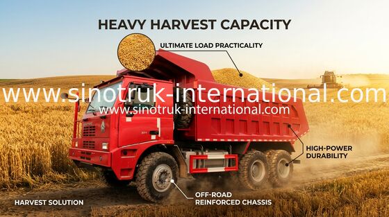 Bergbaukipplaster des kipper-70, Kipplaster des Euro-2 SINOTRUK HOWO 6x4