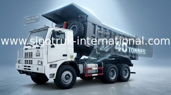 Handelskipper-Kipplaster HOWO SINOTRUK mit hoher Tragfähigkeit