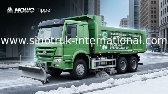 Kipper-Kipplaster SINOTRUK HOWO 10wheels LHD 371HP 25tons 10-25CBM ZZ3257N3847A