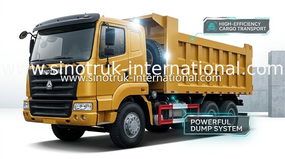 Kipper-Kipplaster SINOTRUK HOWO 25-40tons 371HP 6X4 RHD 10-25CBM ZZ3257N3647A