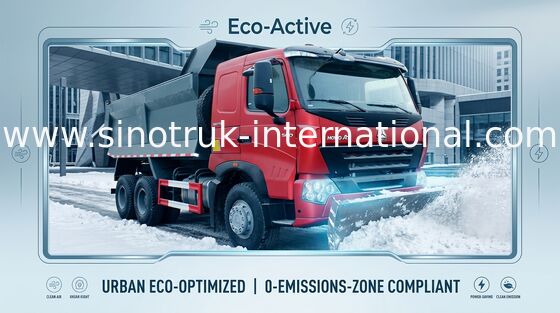 Kipper-Kipplaster SINOTRUK HOWO A7 30 Tonnen für das Bergbau von ZZ3257N3647N1