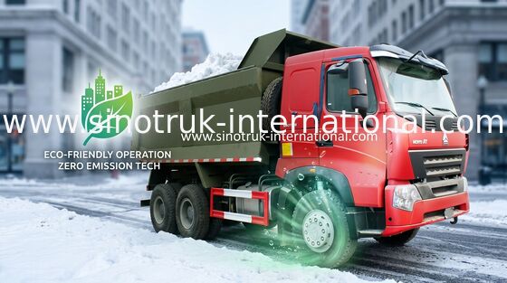 Kipper-Kipplaster SINOTRUK HOWO A7 371HP 6X4 10 dreht sich für Baugewerbe