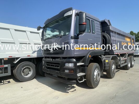 SINOTRUK TX Modell 400 PS 8X4 Kipper-Muldenkipper-Konstruktion, Frontanhebung, Kundenanpassung
