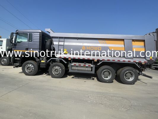 SINOTRUK TX Modell 400 PS 8X4 Kipper-Muldenkipper-Konstruktion, Frontanhebung, Kundenanpassung