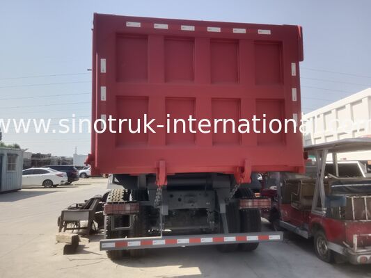 Sinotruk NX Tipper Dump Truck mit 371 PS Motor, 40-50T Kapazität und 8×4 Antrieb für Schwerlasttransport Rot