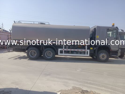 Sinotruk Howo Sprinkler Wasserbehälter 10-25CBM 6 X 4 Euro 2 371 PS Weiß
