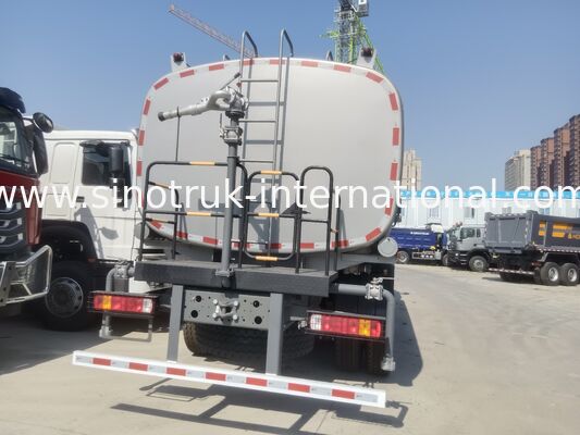 Sinotruk Howo Sprinkler Wasserbehälter 10-25CBM 6 X 4 Euro 2 371 PS Weiß