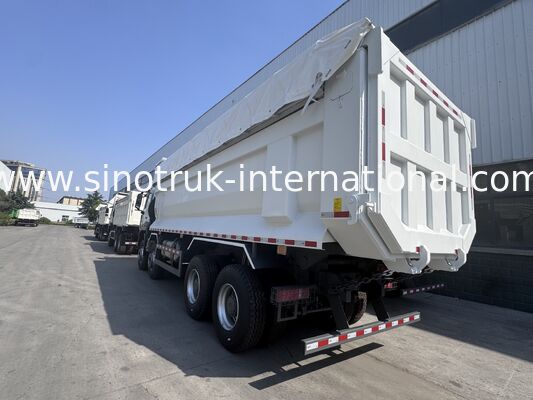 SINOTRUK HOWO NX Cab Tipper Dump Truck 380HP 6X4 Warnlicht mit Tarpaulin
