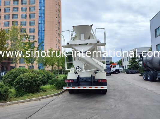 Schwerbetrieb HOWO 8x4 16m3 Betonmischer Lkw 371HP Motor PMP Geschwindigkeitsminderer für den Bau
