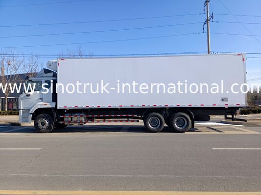 Refrigerated truck equipped with Thermo King refrigeration 