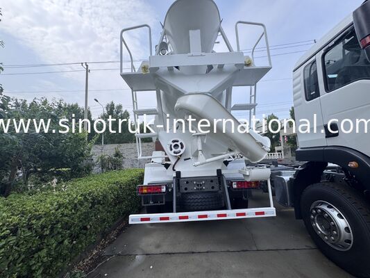 SINOTRUK HOWO 6×4 10wheels Concrete Mixer Truck 400HP Two Warning Lights