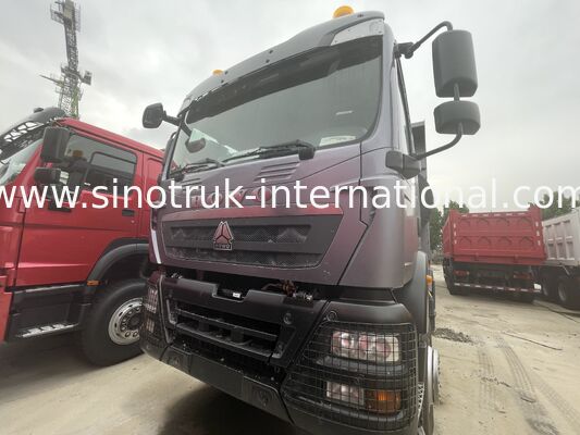 Schwerlastwagen HOWO TX 8X4 Kipper Truck 400 PS Doppel 16T Hinterachse Doppel 9,5T Grau