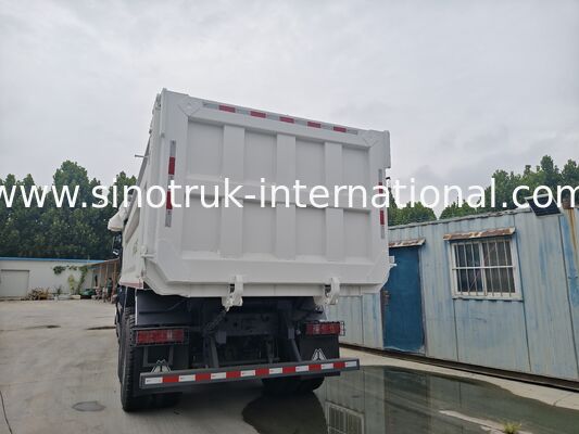 HOWO 8X4 380 PS NX Kipper Dump Truck mit Tarpaulin Flap RHD
