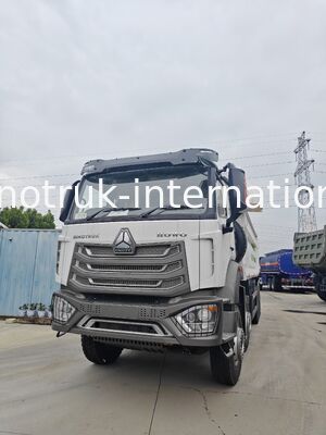HOWO 8X4 380 PS NX Kipper Dump Truck mit Tarpaulin Flap RHD