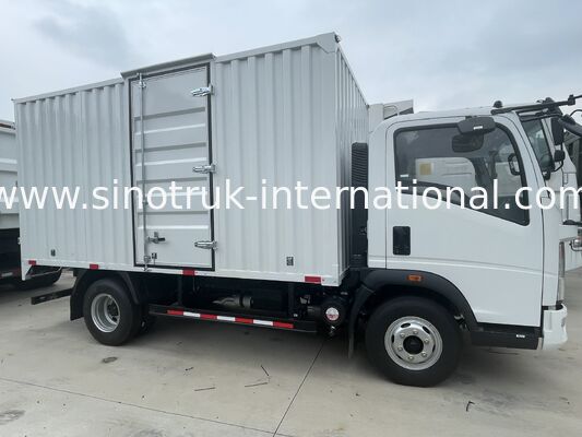 SINOTRUK HOWO Hochsicherheits-Kühltransporter 10-15 Tonnen Weitwinkel-Rückspiegel Weiß