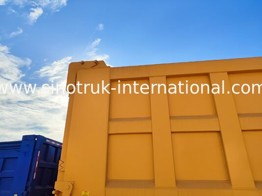 HOWO 6×4 Yellow Tipper Truck, 40T Load Capacity, High Impact-Resistant Material, Built for African Road Conditions