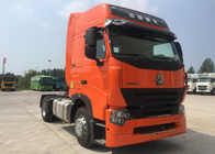 Zuverlässiger Howo-Traktor-LKW-orange Farbtraktor und LKW-niedriger Kraftstoffverbrauch