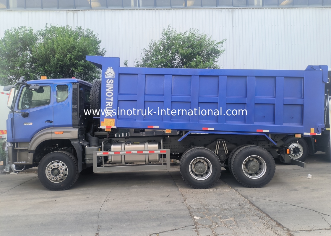 Sinotruk Howo Kipper Dump Truck Nx 6 × 4 Rhd 10 Räder H77L Kabine Euro 2