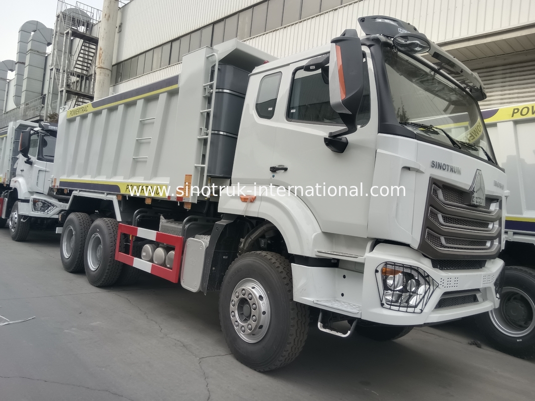 30-40 Tonnen RHD 10 Räder Kipper Dump Truck SINOTRUK Haohan für den Bau Weiß