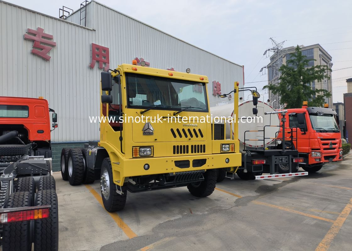 Vielseitiger Schwerlasttransporter mit Ladebox-Abmessungen 5800*3200*1800mm und LKW-Kabine HW7D