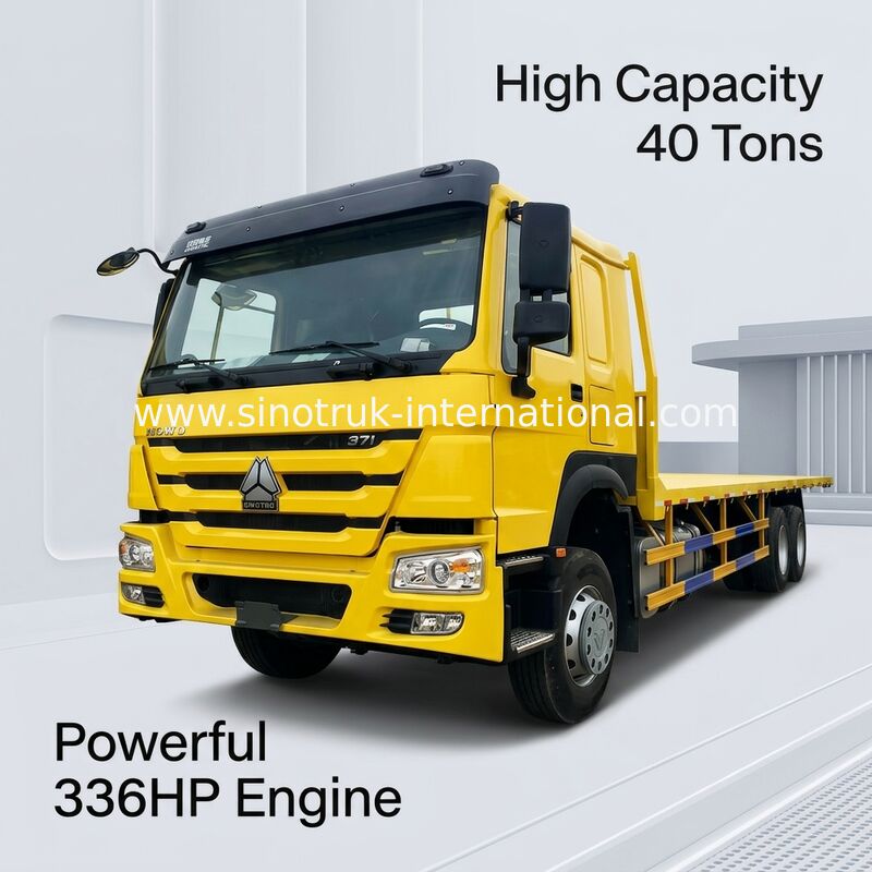 Flachbett-Fracht-LKW ZZ1257N4641W 336HP SINOTRUK