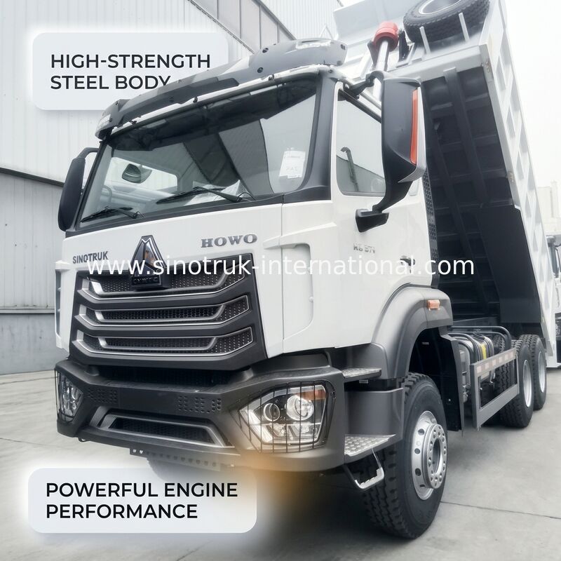 SINOTRUK HOHAN New Howo Tipper Dump Truck mit 371 PS Motor 6×4 Antrieb und 19-20CBM Kapazität