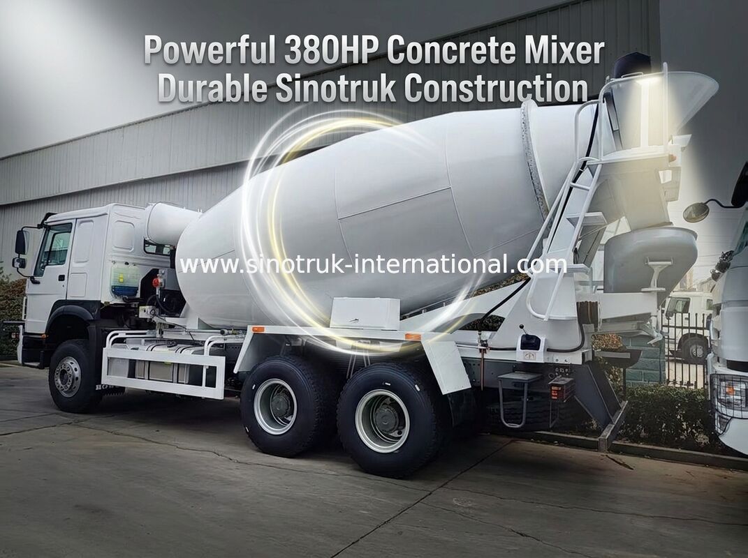 Sinotruk Howo Betonmischfahrzeug 10CBM 6 X 4 Euro 2 380 PS Bau