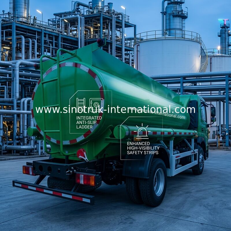 Sinotruk HOWO 8 CBM Öltankwagen mit 4x2-Antrieb und Euro III-Emissionsnorm
