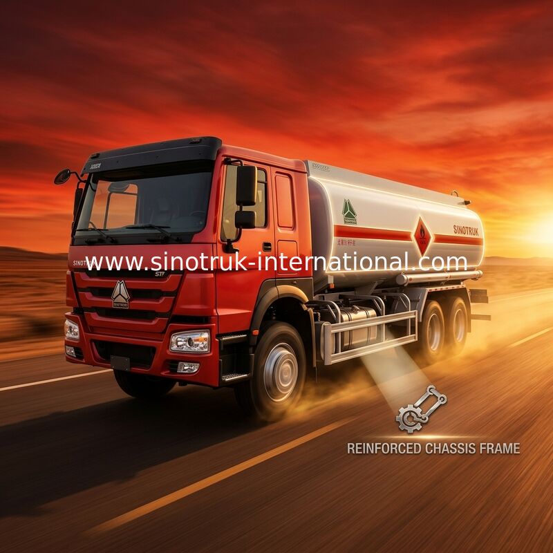 SINOTRUK-Öl-Tankwagen 8-12CBM für Öltransport 4X2 LHD Euro3 190HP
